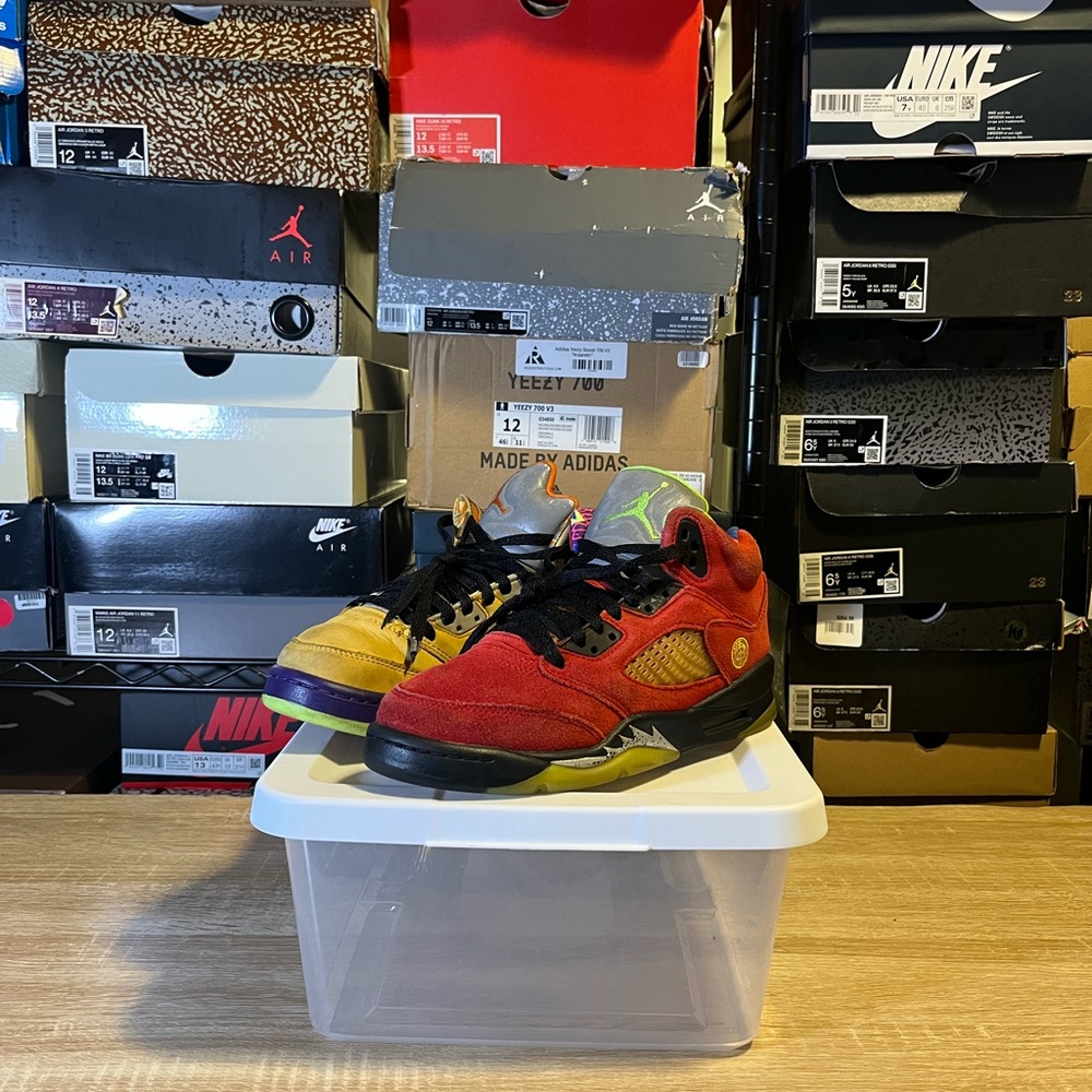 Nike Air Jordan 5 Retro Multicolor Sneakers